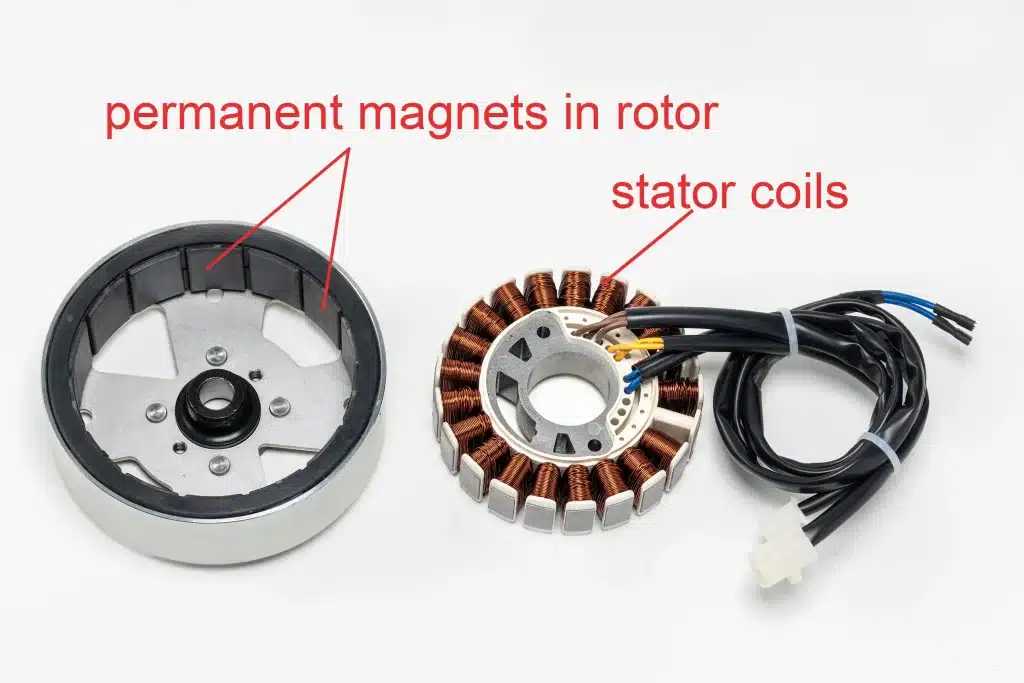 an image of permanent magnet alternator